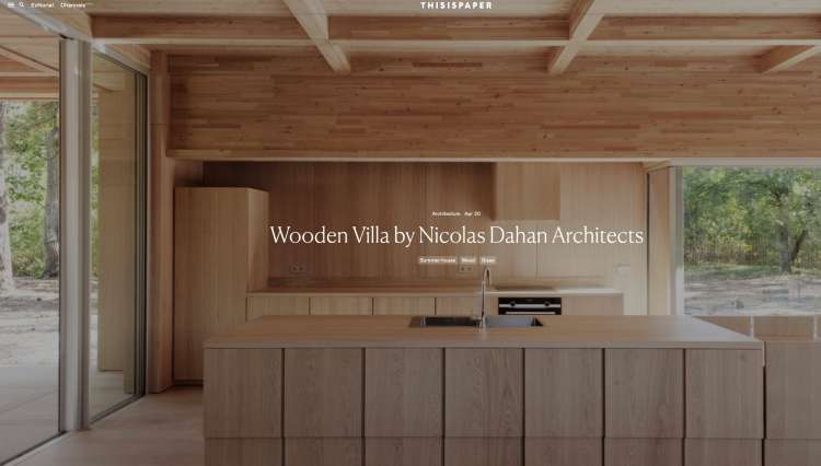 Nicolas Dahan, Press and Awards, THISISPAPER